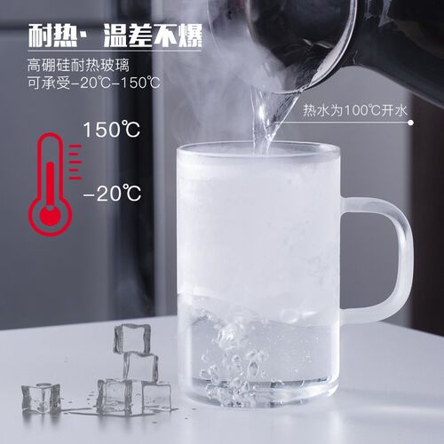 尚明飘逸杯泡茶杯不锈钢内胆个人办公用中式风格带盖过滤茶具