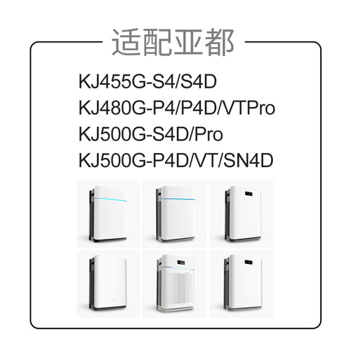 亚都双面侠空气净化器4in1滤网S4/VT/S4D/P4/P4D/SN4D(两片装)