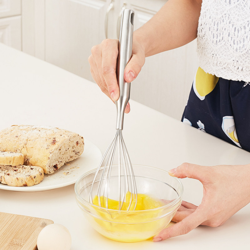 304不锈钢手持式打蛋器手动家用烘焙迷你打发奶油打鸡蛋搅拌器