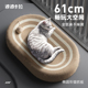 剑麻猫抓板猫窝一体特大号耐磨不掉屑椭圆形盘耐抓磨爪超大猫爪盆