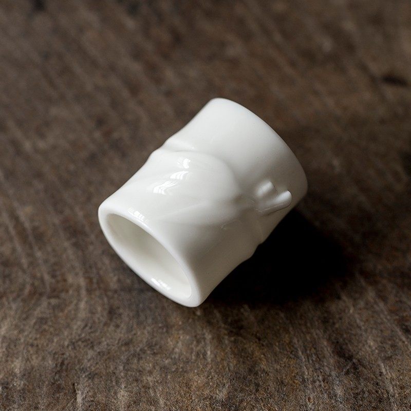 白瓷盖置陶瓷壶盖托紫砂茶壶盖碗盖子配件茶具垫功夫茶道零配中式