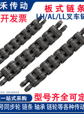 6分提升重型板式链条 叉车链LH1223/LH1234/LH1244/LH1266/LH1288