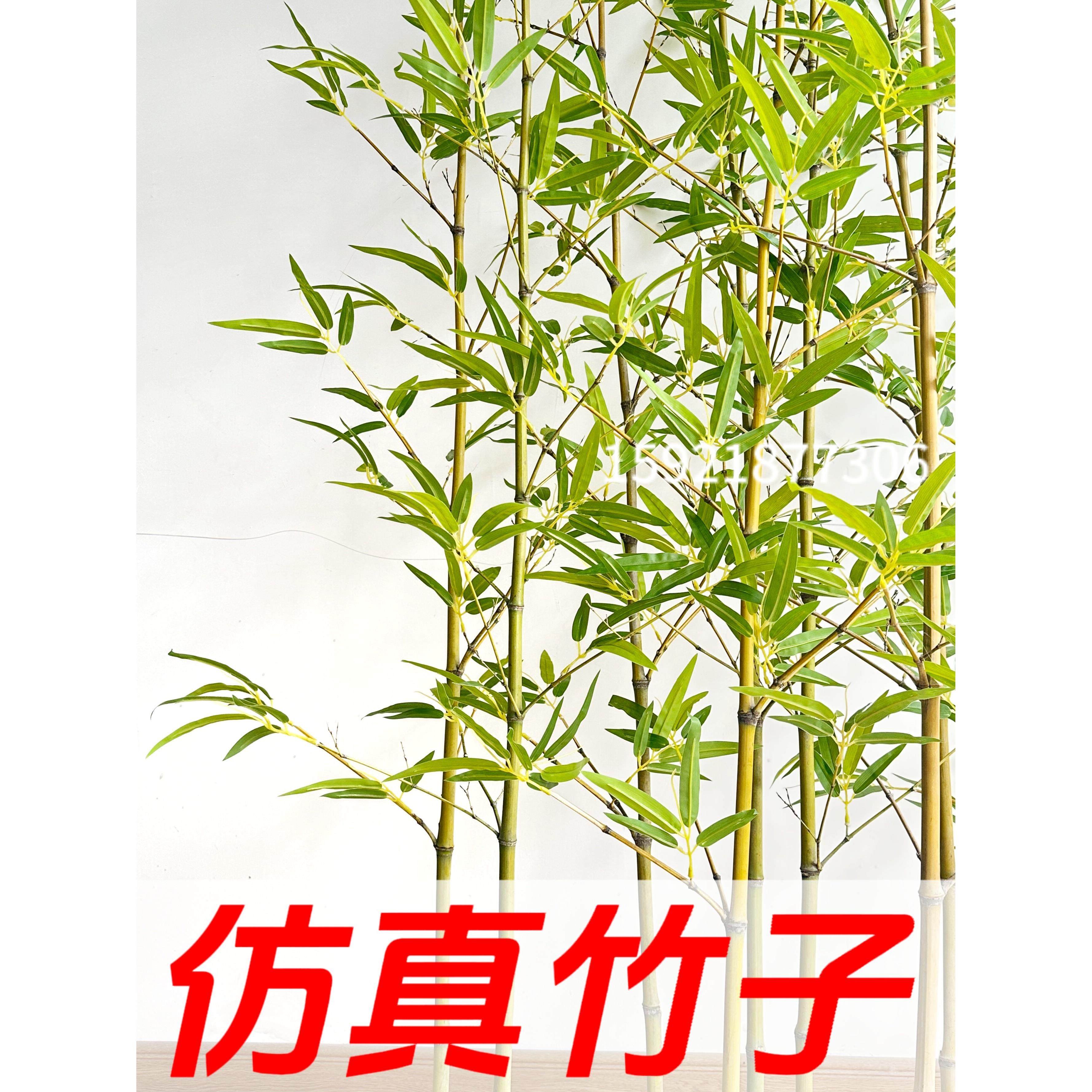 模拟竹子室外景观围栏装饰假竹子室内隔断屏风模拟植物装饰竹子