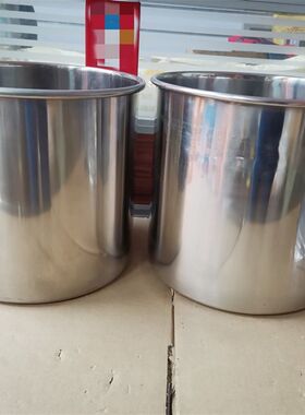 不锈钢内直径26/28/32cm无耳朵汤桶汤锅水池内胆桶蓄水桶定做高度