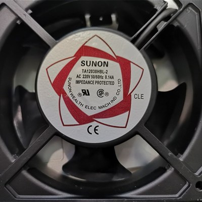 TA12038HBL-2 双滚珠轴承轴流风机 220V0.14A 120*120