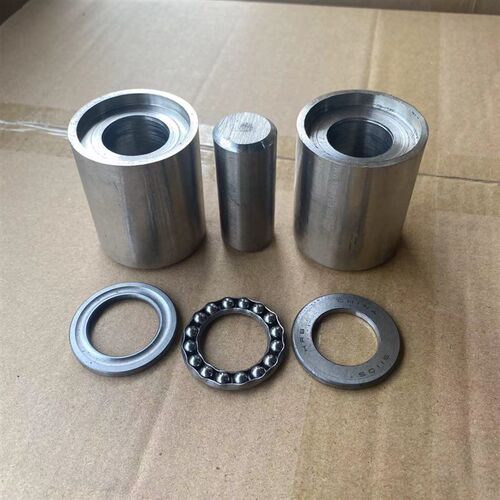 304不锈钢重型50活动大门铰38圆柱形带轴承钢球门轴滚珠橱柜门铰