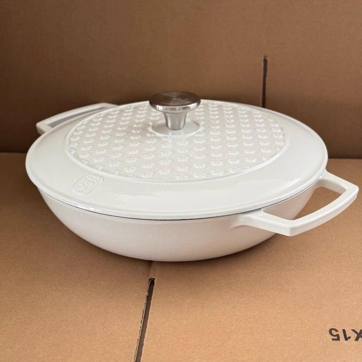 原2000+ 国际品牌 外贸尾货 高颜值 30CM铸铁珐琅锅汤锅