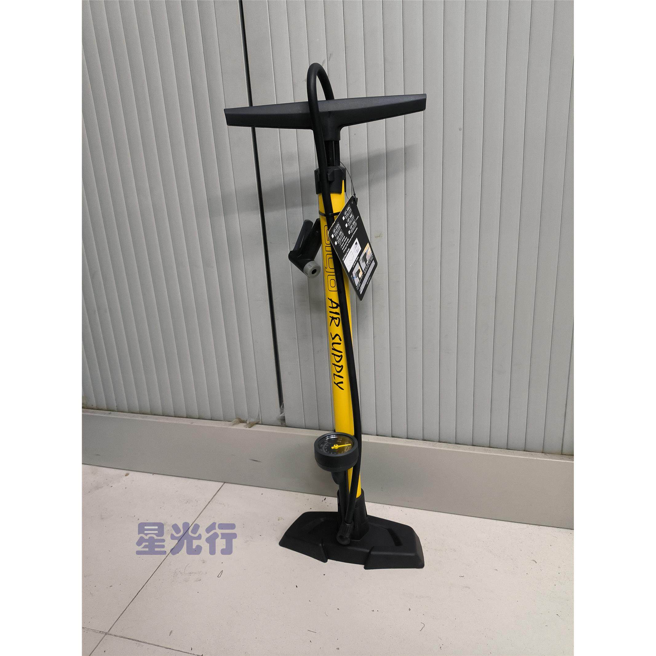 easydo GIYO 自行车打气筒便捷式迷你气筒 法嘴美嘴主高压气筒 铝