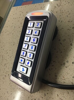 热卖金属门禁一体机U8 密码刷卡键盘 ID 系统 IC读头读卡器12V24v