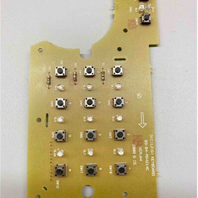 可视对讲按键板配件视得安EC12 EC17单元主机按键板维保更换