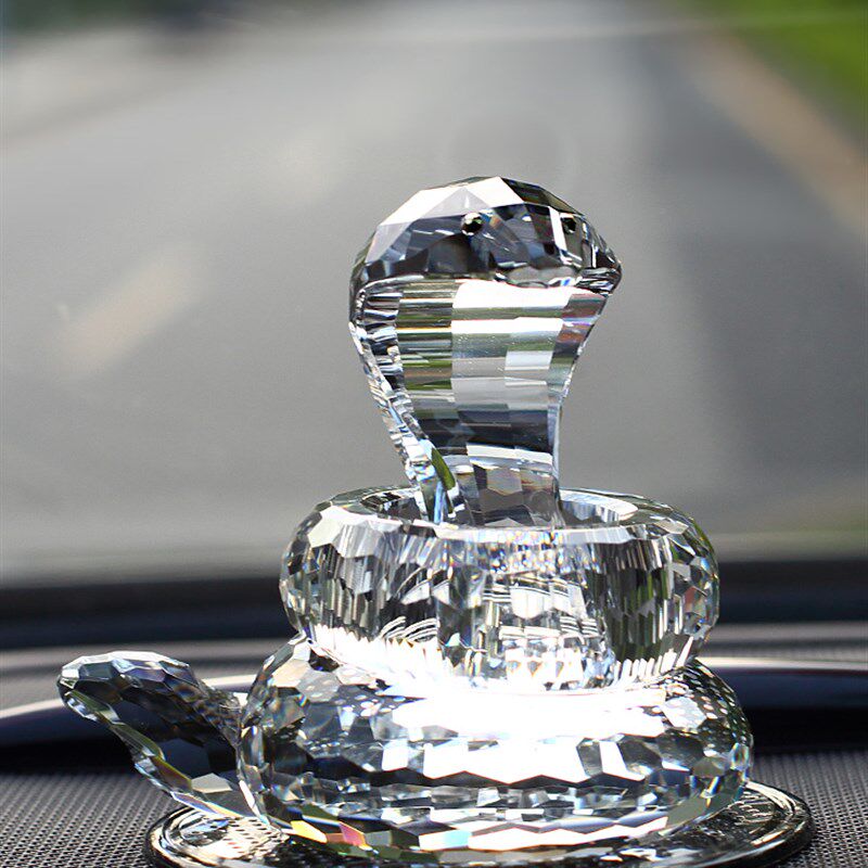 汽车摆件水晶蛇十二生肖动物车载摆件车上装饰用品 高档车内饰品,汽车用品/电子/清洗/改装,摆件,淘宝优惠券,粉丝福利购,淘宝优惠卷