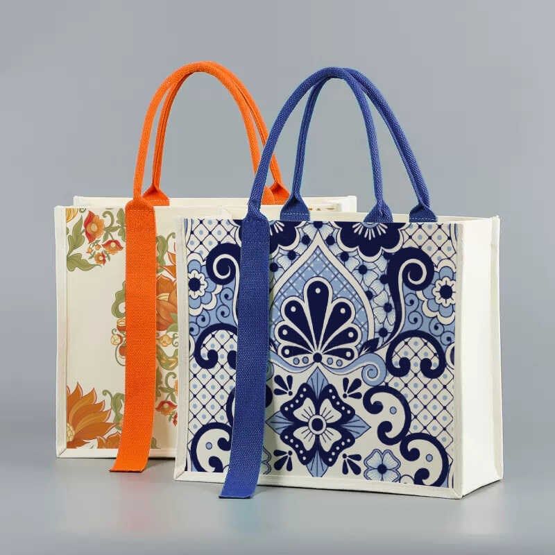 民族风帆布包定制青色靛蓝扎染蜡染环保袋订做宣传印花复古背包,收纳整理,购物袋/环保袋/帆布袋,淘宝优惠券,粉丝福利购,淘宝优惠卷