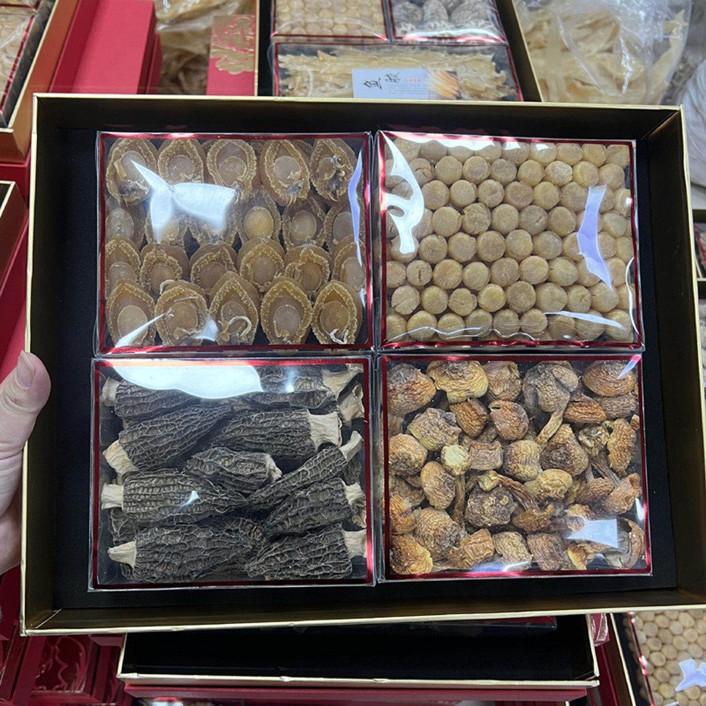 年货春节花胶鲍鱼送礼海鲜干货补品营养品送父母长辈滋补礼盒