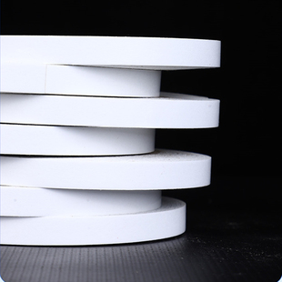 双面胶高粘度强力两面贴纸学生儿童手工专用宽厚白色固定墙面胶纸