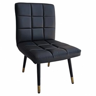 单人靠背小椅子家用成人矮座椅阳台卧室迷你软凳子儿童看书沙发皮