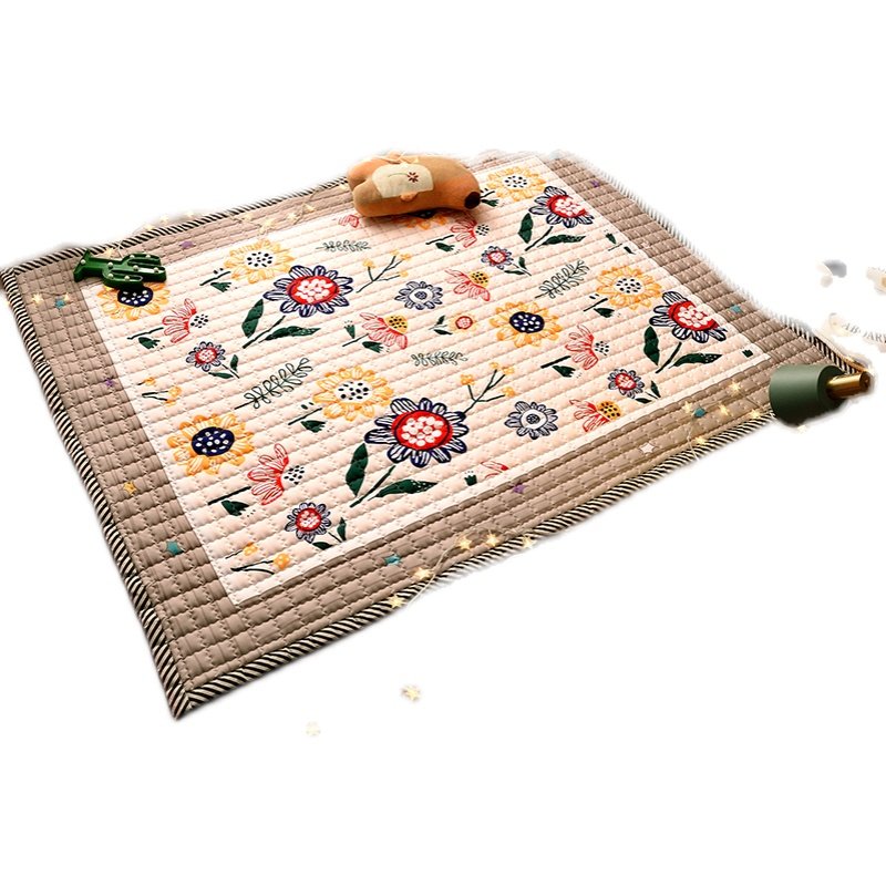 卡通棉质地垫防滑客厅卧室大版可爱儿童男孩房间铺满爬行垫子女孩,居家布艺,家用脚垫,淘宝优惠券,粉丝福利购,淘宝优惠卷