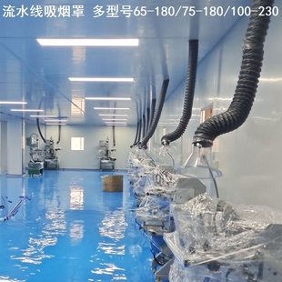 抽烟机排气管罩万向吸风罩尼龙布管通风排风软管支架焊锡吸烟罩