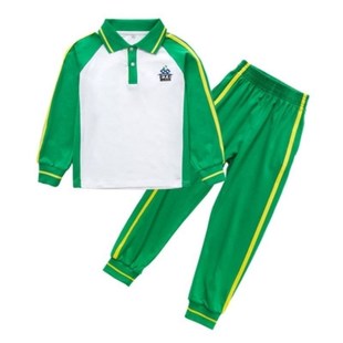 番禺校服 番禺区小学生男女秋装短袖上衣T恤长袖上衣长袖长裤套装