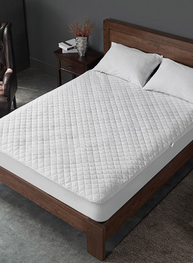 寝之堡防水床笠加厚夹棉床罩单件防螨虫防滑固定席梦思床垫保护套