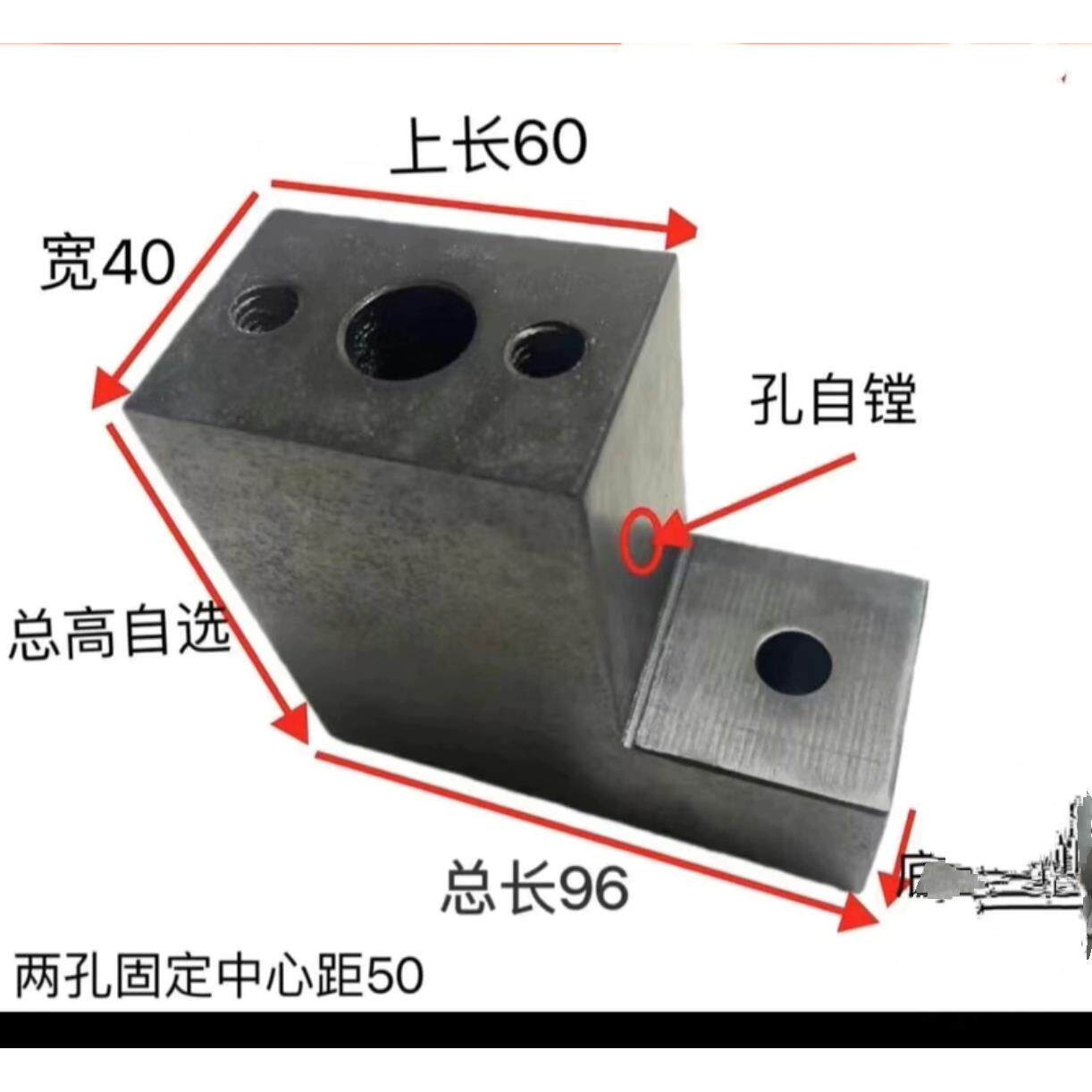 数控车床U钻镗刀座圆孔刀座固定镗刀座可调节镗刀座