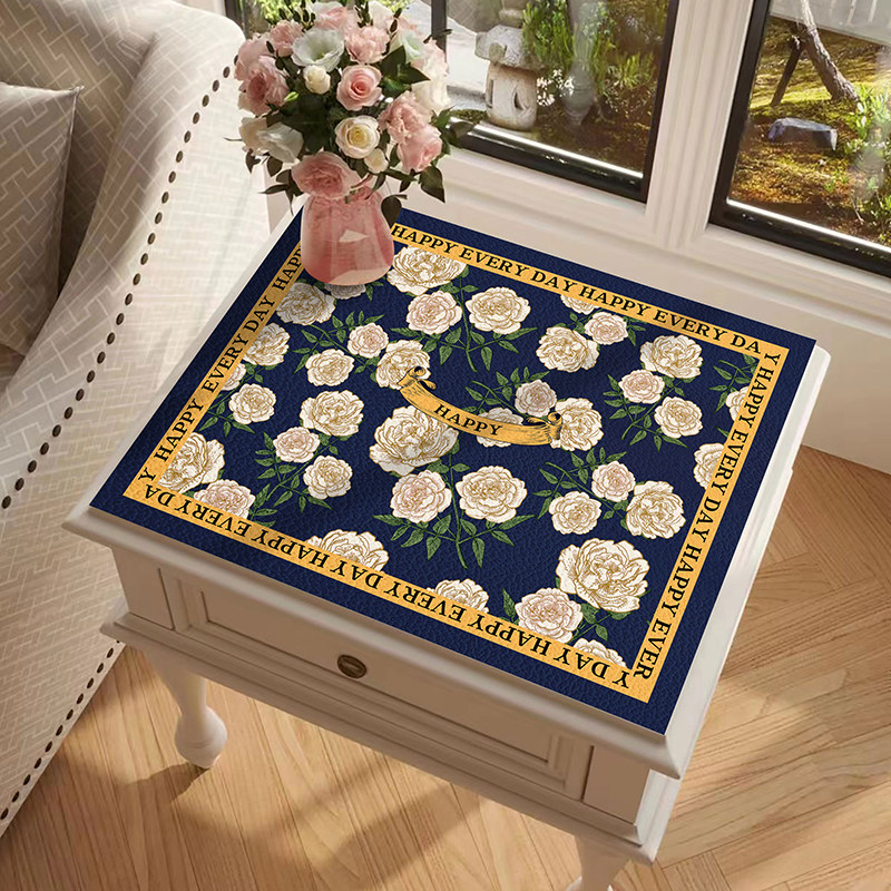 床头柜垫防晒防尘免洗盖垫家用卧室氛围感防水防油化妆台隔热防烫,居家布艺,床头柜盖布,淘宝优惠券,粉丝福利购,淘宝优惠卷