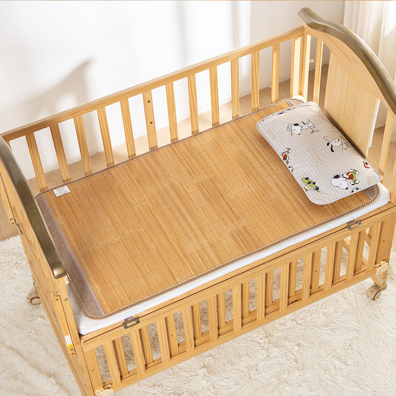 婴儿床凉席儿童幼儿园竹席藤席双面夏天席子宝宝凉席88*168拼接床,婴童用品,婴童凉席系列,淘宝优惠券,粉丝福利购,淘宝优惠卷