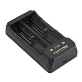 26650锂电池18650单双槽USB快速充电器强光手电筒锂电池万能充