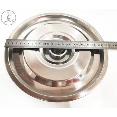 特厚36不锈钢汤锅高锅盖20-22cm25下沉式凹凸平盖白钢盖26/28盖32