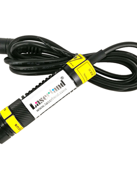 450nm 80mW蓝光点状激光器激光头模组组件 标线器 定位灯