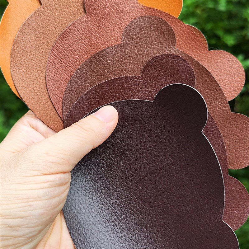 卡通自粘皮革修复补丁贴皮衣床头沙发汽车座椅电动车坐垫破洞修补