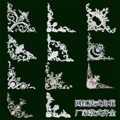 天花吊顶角花 饰条造型线欧式 非石膏 pu角花电视背景墙边框装 法式