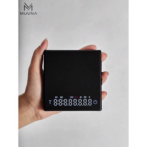 MUVNA慕威纳 意式咖啡电子秤普赛克mini手冲咖啡智能精准计时称