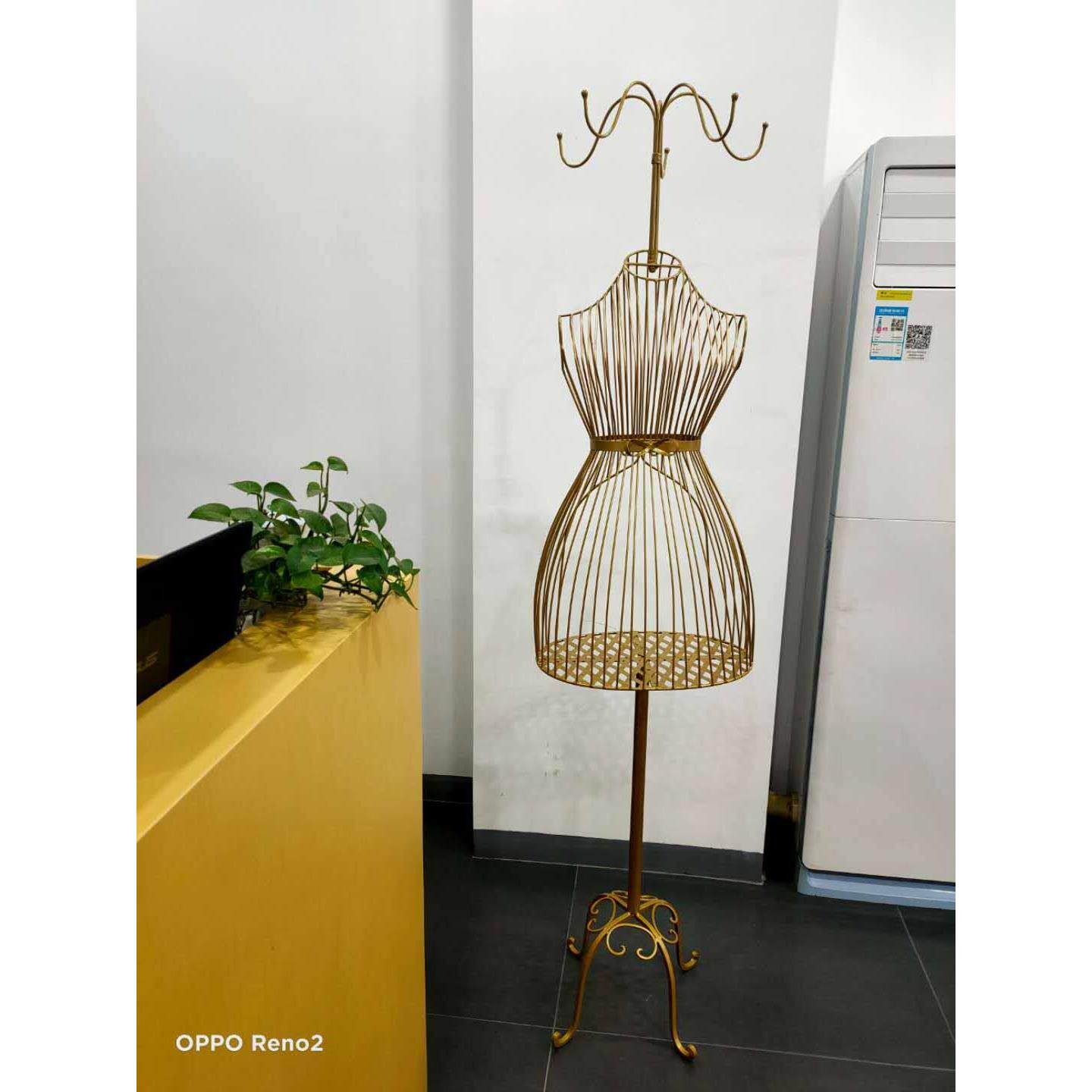 铁艺模特服装店模具 服装展示架 铁艺花架 厨窗摆设展架挂包架