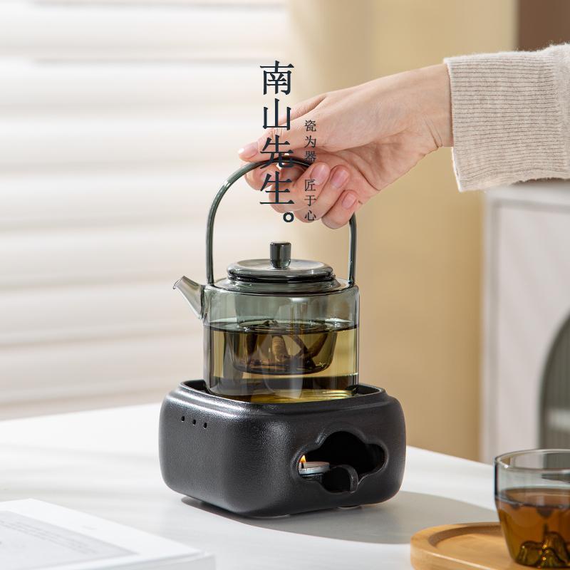 南山先生方意温泡茶炉小火炉蜡烛煮茶底座家用保温暖茶器泡茶煮茶