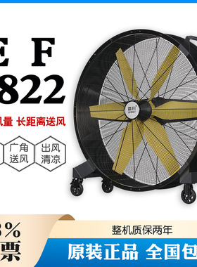 移动工业风机  EF4822D  工业大风扇 移动大型风机 永磁风扇