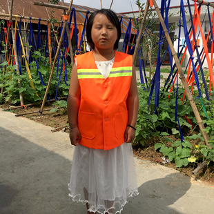 儿童职业工作体验服 幼儿环卫工清洁工表演服 搬运工矿工演出服