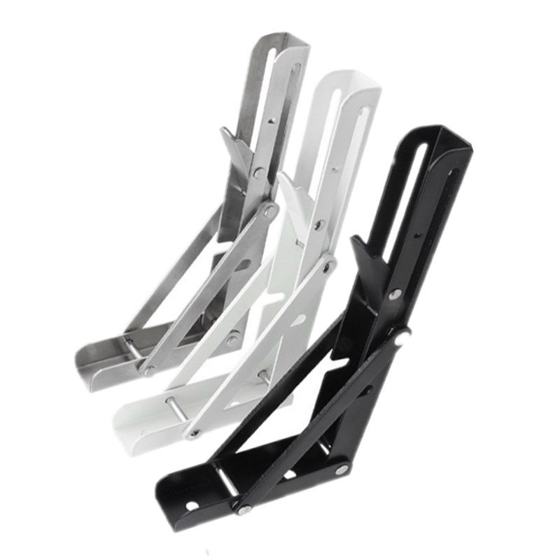 不锈钢折叠三角支架托架铁置物架墙上壁挂搁板书架隔板承重支撑架,基础建材,层板拖,淘宝优惠券,粉丝福利购,淘宝优惠卷