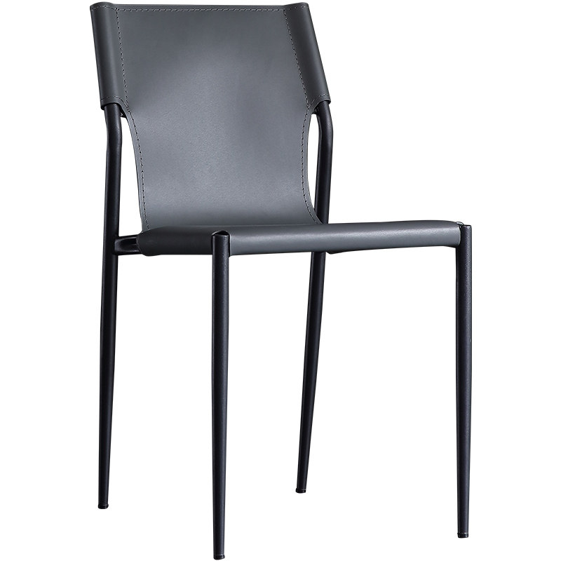 蒂诺莎新款马鞍椅意式极简靠背椅设计师阳台椅酒店吧台洽谈硬皮椅,住宅家具,餐椅,淘宝优惠券,粉丝福利购,淘宝优惠卷