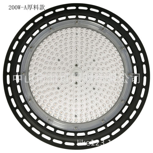 新款高棚灯套件 LED工矿灯外壳 UFO薄料外壳 源头工厂 200W A厚料