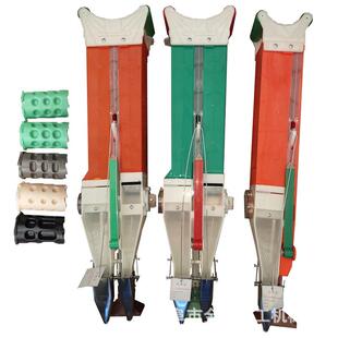 手提式玉米种子点播机双桶带施肥播种器手提式播种机