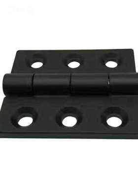 黑色合页 配电箱铰链 CL233-2工业电柜设备箱锌合金六孔铰链