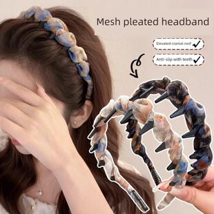 女性发带2025新型高头骨洗脸专用发带日常佩戴发带压力发夹发束头