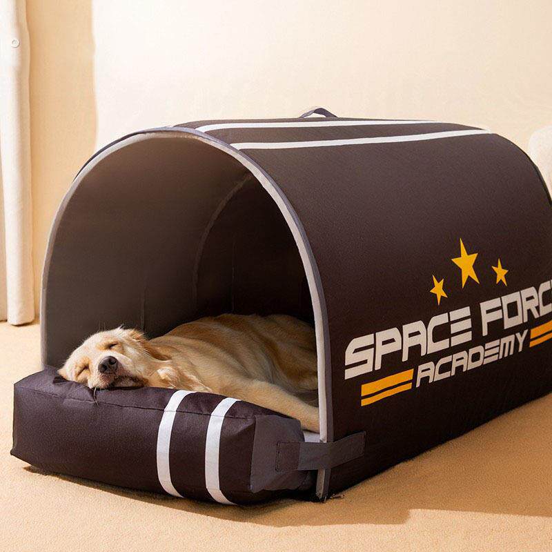 狗窝冬季保暖房子大型犬可拆洗冬天狗狗沙发垫四季通用大号宠物窝