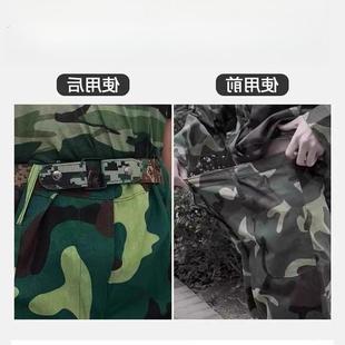 懒人军训裤腰带新款女士男士可调节松紧大学生隐形弹力收腰皮带