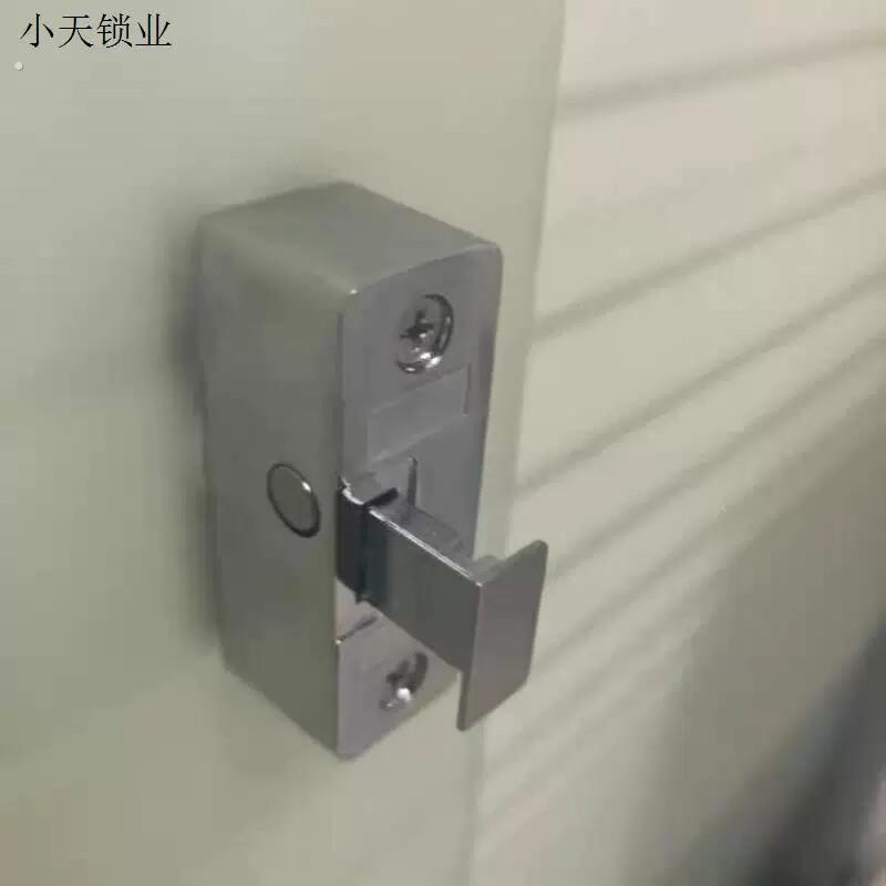 配件无框加厚款玻璃门推拉门锁移窗平移移窗锁扣浴室锁配件插销.