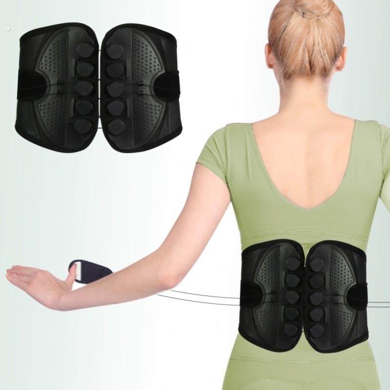 港盛 腰椎间盘护腰带滑轮加压拉绳护腰 腰部支撑男女透气网布护腰,个人护理/保健/按摩器材,保健护具(护腰/膝/腿/颈),淘宝优惠券,粉丝福利购,淘宝优惠卷