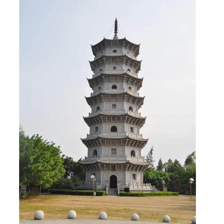 石雕石塔 舍利塔 文昌塔 寺庙景区园林塔摆件工艺品