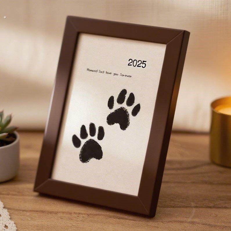 宠物爪印纪念相框狗狗脚印泥猫咪足迹毛发收集纪念品照片摆台,宠物/宠物食品及用品,宠物周边及其他,淘宝优惠券,粉丝福利购,淘宝优惠卷