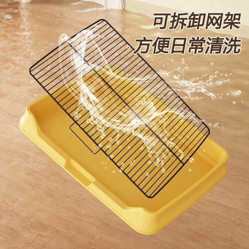 狗厕所防踩屎狗中小型犬自动便盆屎盆清理用品狗砂盆尿盘宠物专用