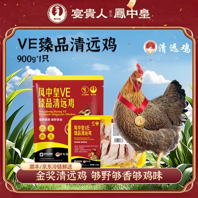 天农凤中皇散养清远鸡煲汤无腥味